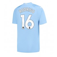 Manchester City Rodri Hernandez #16 Domáci futbalový dres 2023-24 Krátky Rukáv